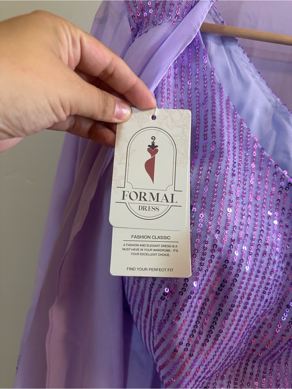 Women’s Formal Lavender Sequin Bodice Midi Evening Dress with Jacket 20W NWT - Picture 3 of 7